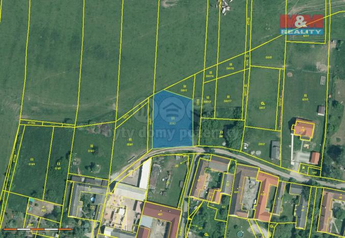 Prodej pozemku pro bydlení, Mladošovice, 1143 m2