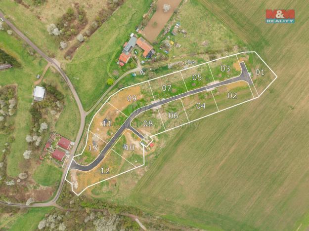 Prodej pozemku pro bydlení, Řehlovice, 1032 m2