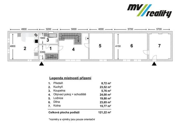 Prodej rodinného domu, Milovice, 178 m2