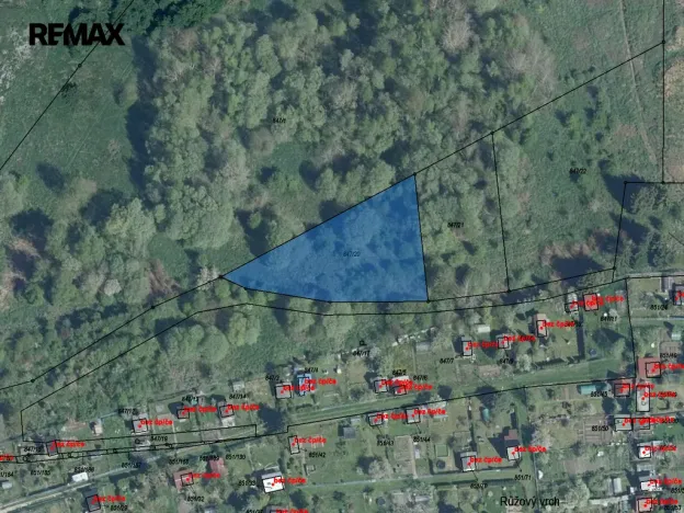 Prodej pozemku pro bydlení, Karlovy Vary, 1800 m2