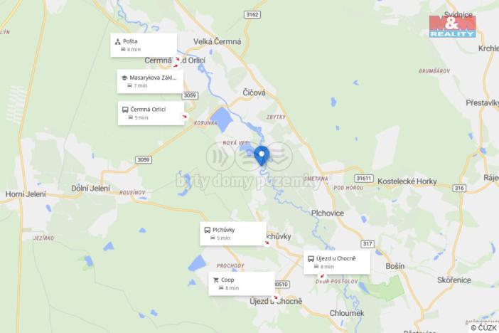 Prodej chaty, Choceň - Plchůvky, 15 m2