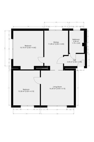 Pronájem bytu 3+1, Praha - Břevnov, Brixiho, 65 m2