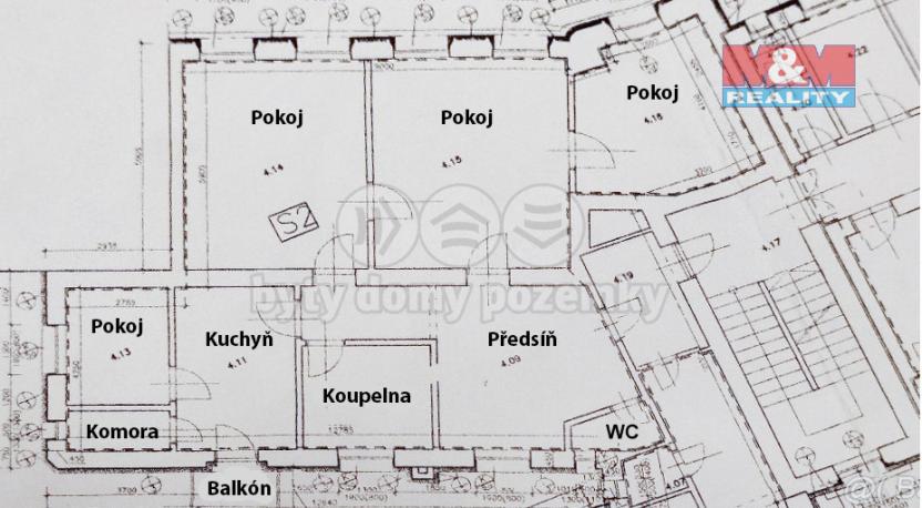 Prodej bytu 4+1, Ostrava - Vítkovice, Sovova, 115 m2