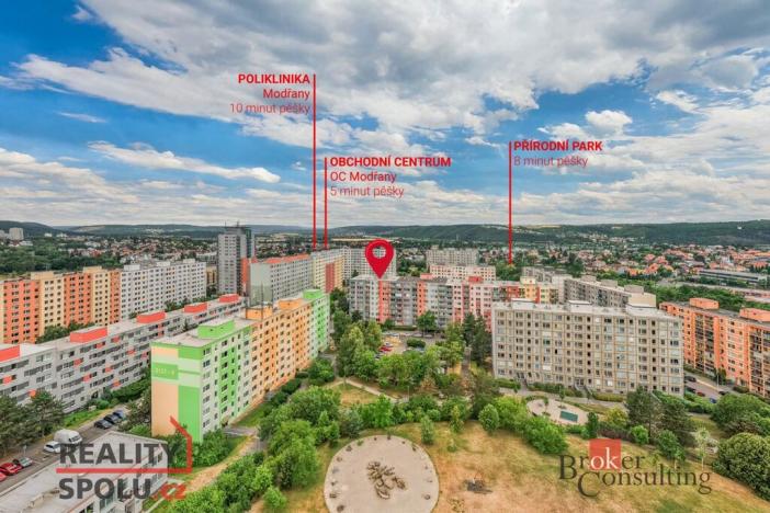 Prodej bytu 3+kk, Praha - Modřany, Plevenská, 70 m2