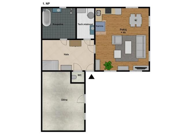 Prodej chalupy, Tuhaň, 145 m2