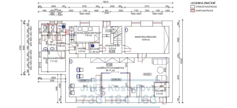 Pronájem obchodního prostoru, Krnov - Pod Bezručovým vrchem, Nádražní, 116 m2
