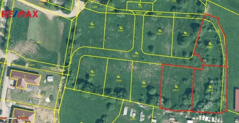 Prodej pozemku pro bydlení, Dobev, 1227 m2