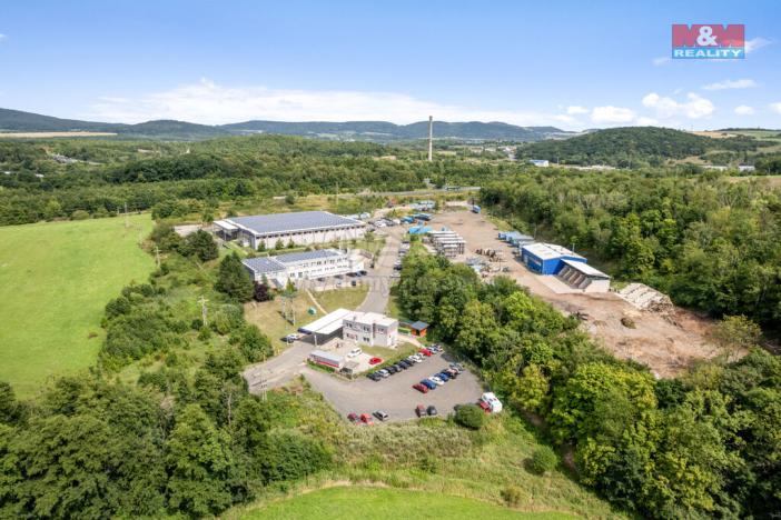 Pronájem skladu, Chabařovice, Smetanova, 890 m2