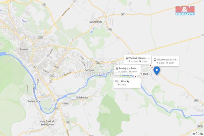 Prodej rodinného domu, Dyje, 224 m2