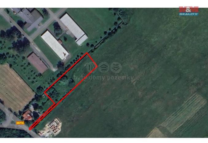 Prodej pozemku pro bydlení, Hostašovice, 2500 m2