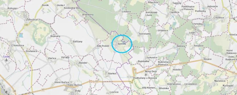 Prodej lesa, Semtěš, 9448 m2