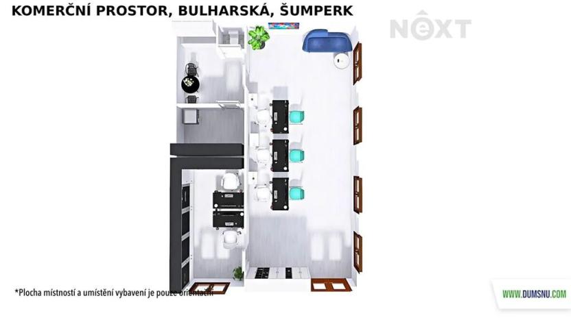 Prodej obchodního prostoru, Šumperk, Bulharská, 89 m2
