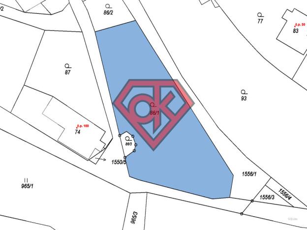 Prodej pozemku pro bydlení, Rybník, 1928 m2