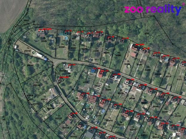 Prodej zahrady, Údlice, 509 m2