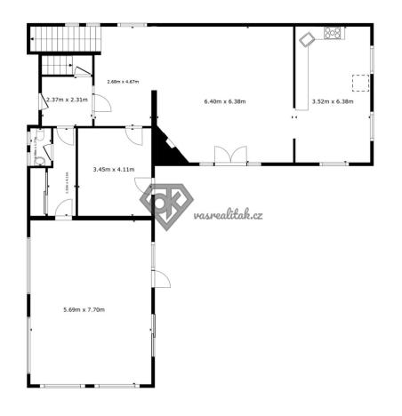 Prodej rodinného domu, Mikulovice, Dlouhá, 349 m2