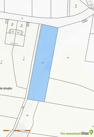 Prodej pozemku pro bydlení, Spálené Poříčí, 4447 m2