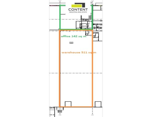 Pronájem skladu, Praha - Zličín, Na Radosti, 653 m2
