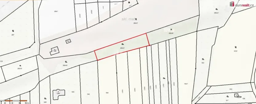Prodej zahrady, Hranice - Hranice IV-Drahotuše, 1141 m2
