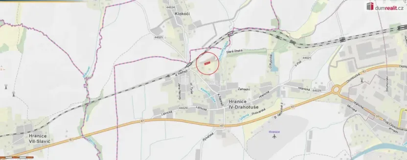 Prodej zahrady, Hranice - Hranice IV-Drahotuše, 1141 m2
