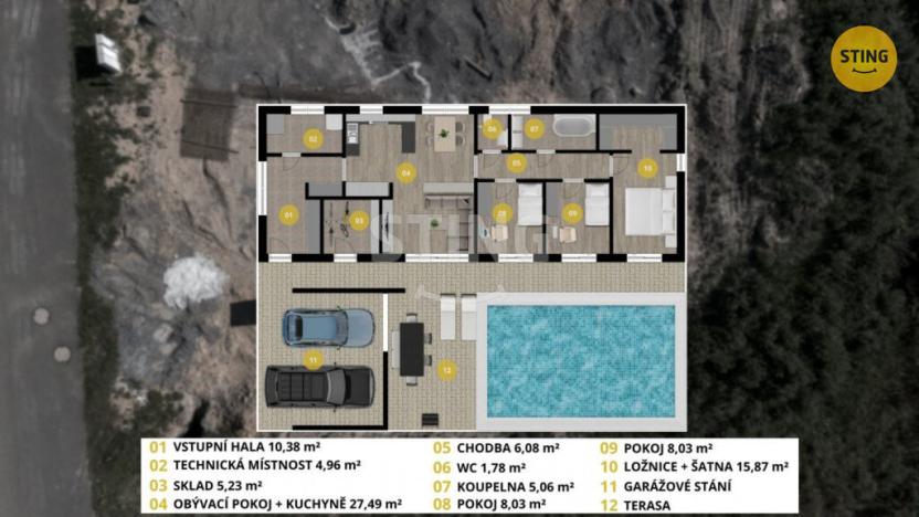 Prodej rodinného domu, Pustějov, 93 m2