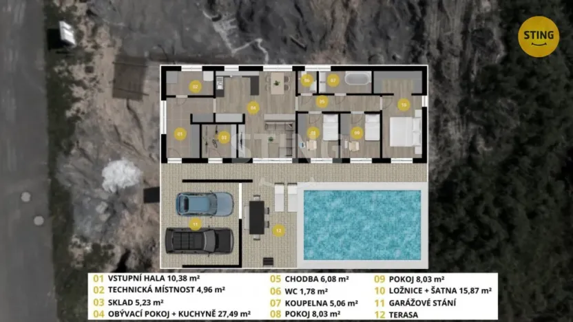 Prodej rodinného domu, Pustějov, 93 m2