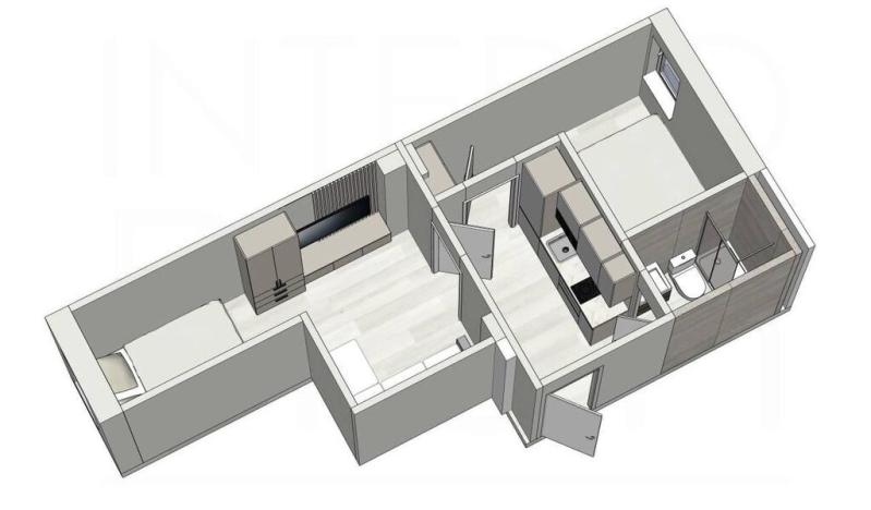 Pronájem bytu 3+kk, Praha - Žižkov, Na Jarově, 26 m2