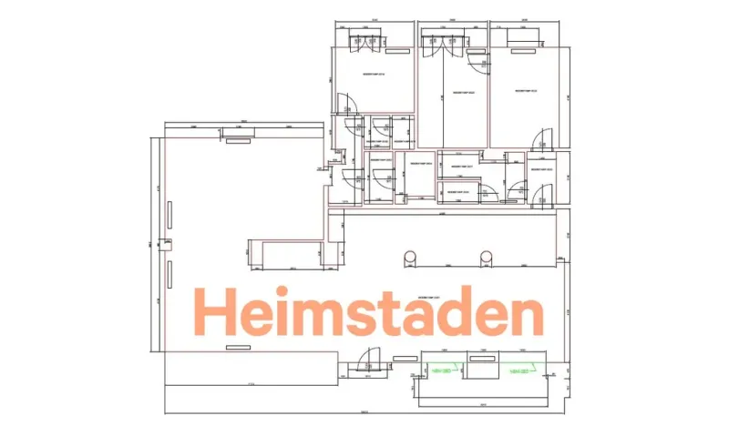 Pronájem kanceláře, Ostrava - Poruba, Hlavní třída, 182 m2