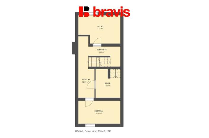 Prodej rodinného domu, Ostopovice, Vinohradská, 161 m2