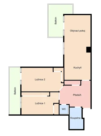 Prodej bytu 3+kk, Praha - Řeporyje, Wiesenthalova, 85 m2