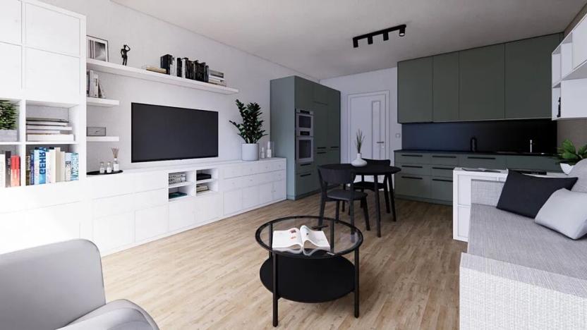 Pronájem bytu 1+kk, Praha, Milánská, 35 m2