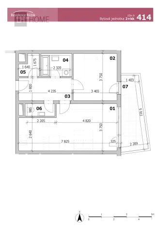Prodej bytu 2+kk, Karlovy Vary, 60 m2