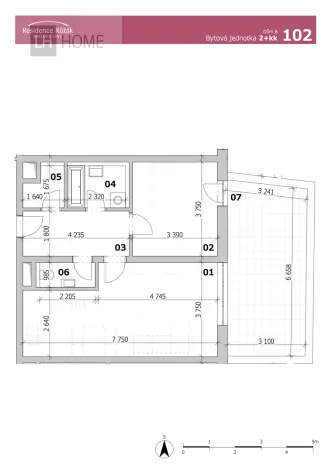 Prodej bytu 2+kk, Karlovy Vary, 60 m2