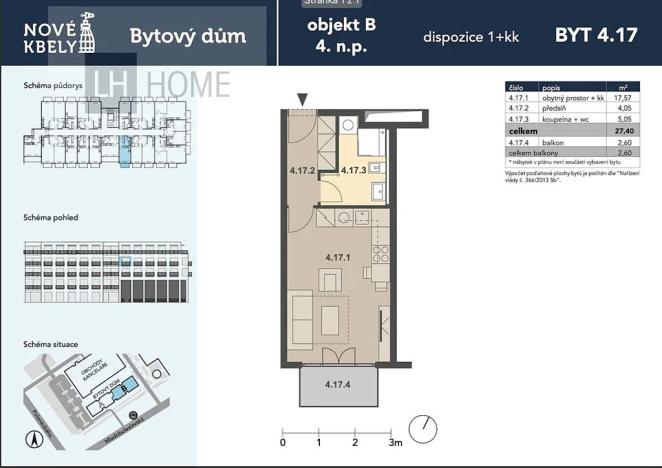 Prodej bytu 1+kk, Praha, 26 m2
