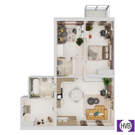 Prodej bytu 3+kk, Vestec, U Strouhy, 78 m2