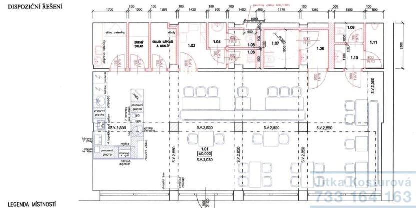 Pronájem restaurace, Krnov - Pod Bezručovým vrchem, Říční okruh, 116 m2