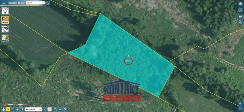 Prodej lesa, Studená - Horní Pole, 47225 m2