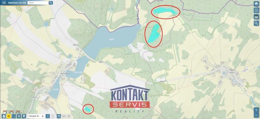 Prodej lesa, Studená - Horní Pole, 47225 m2