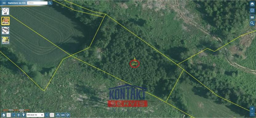 Prodej lesa, Studená - Horní Pole, 47225 m2