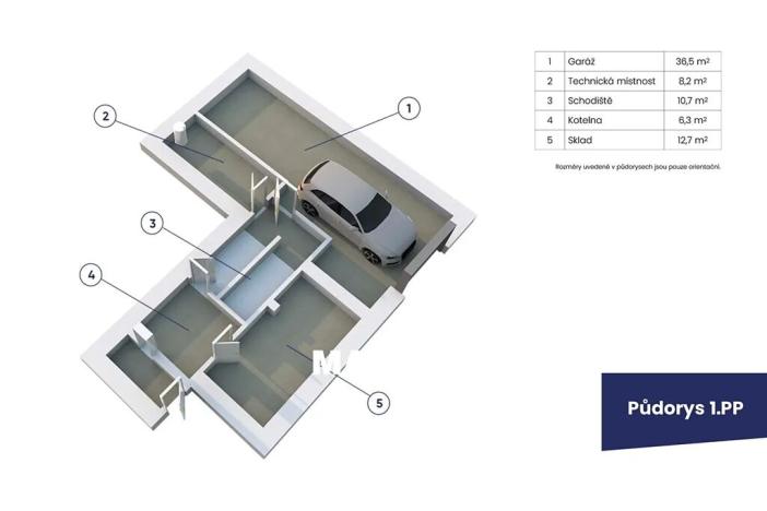 Pronájem rodinného domu, Kosoř, Školská, 380 m2