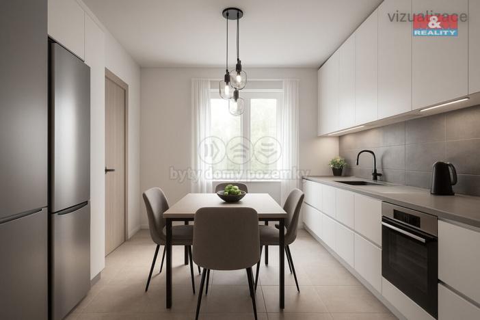 Prodej bytu 3+1, Praha - Troja, Lešenská, 67 m2