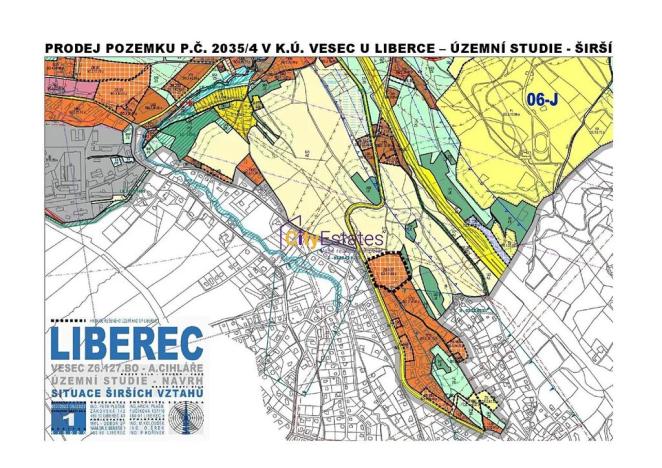Prodej pozemku pro bydlení, Liberec, Cihlářova, 18556 m2