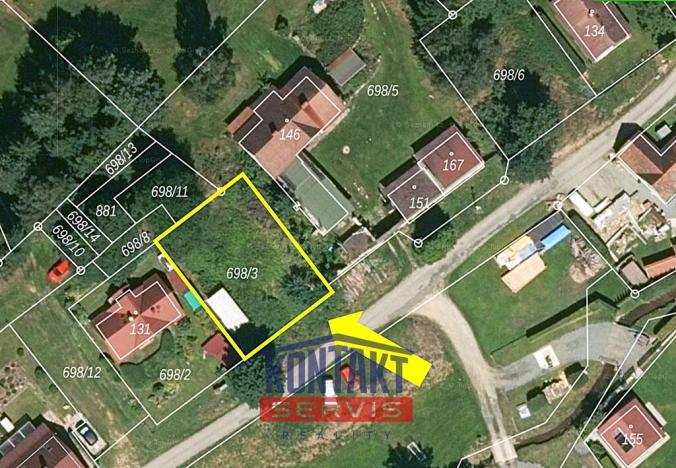 Prodej pozemku pro bydlení, Benešov nad Černou - Hartunkov, 391 m2