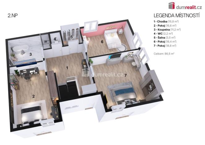 Prodej rodinného domu, Mělník, Kokořínská, 177 m2