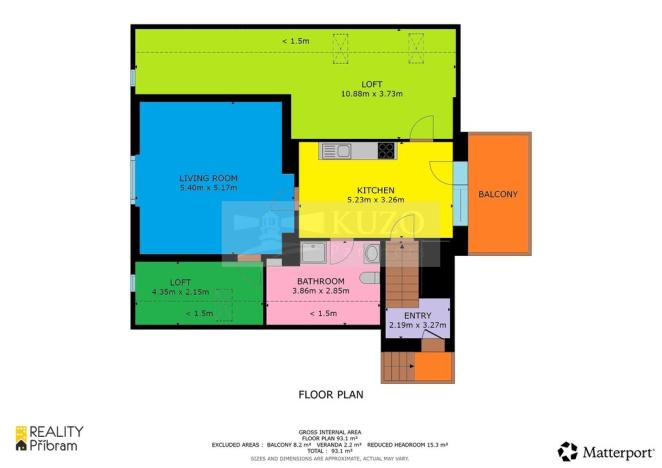 Pronájem bytu 3+1, Příbram, Fibichova, 108 m2