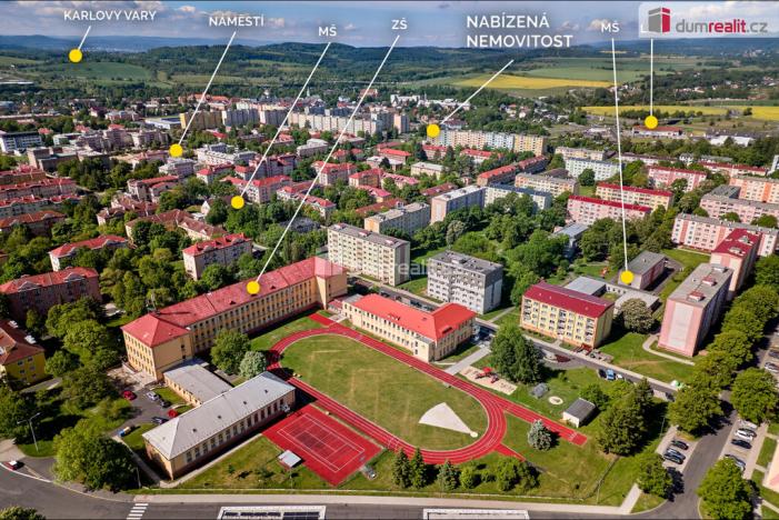 Prodej bytu 3+1, Ostrov, Kollárova, 61 m2