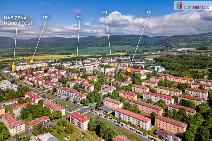 Prodej bytu 3+1, Ostrov, Kollárova, 61 m2