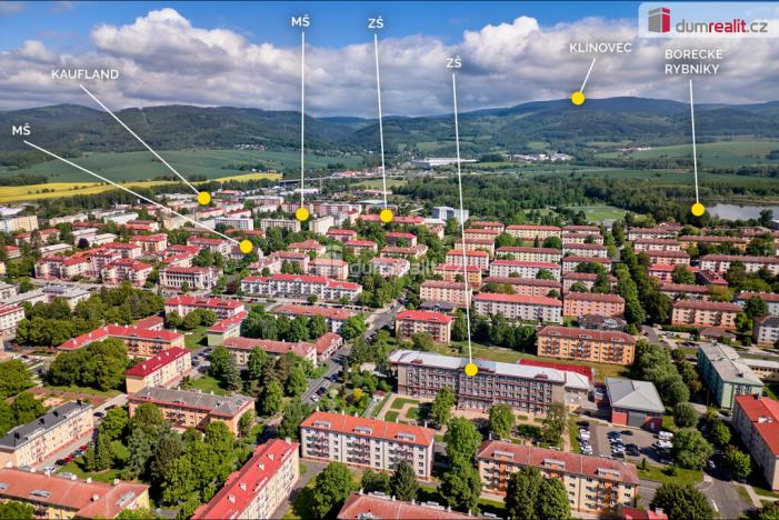 Prodej bytu 3+1, Ostrov, Kollárova, 61 m2