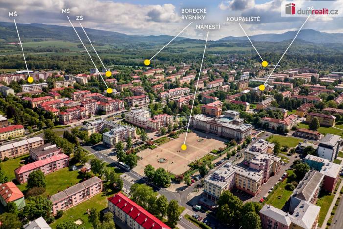 Prodej bytu 3+1, Ostrov, Kollárova, 61 m2