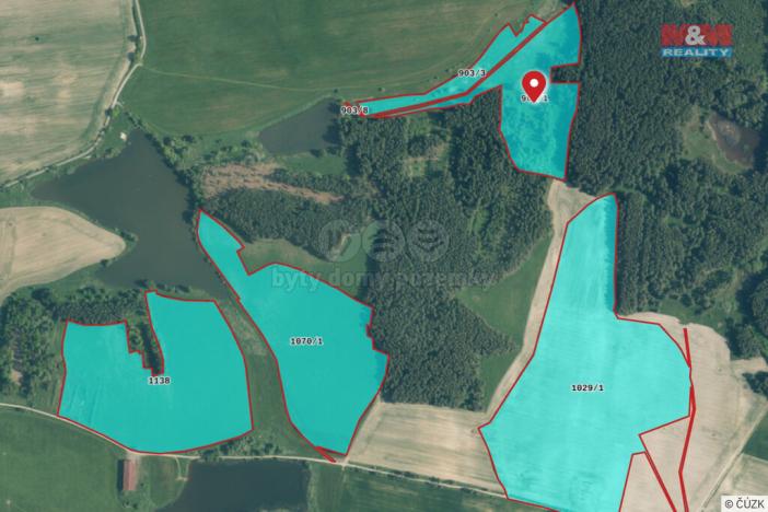 Prodej pole, Tisová, 349175 m2