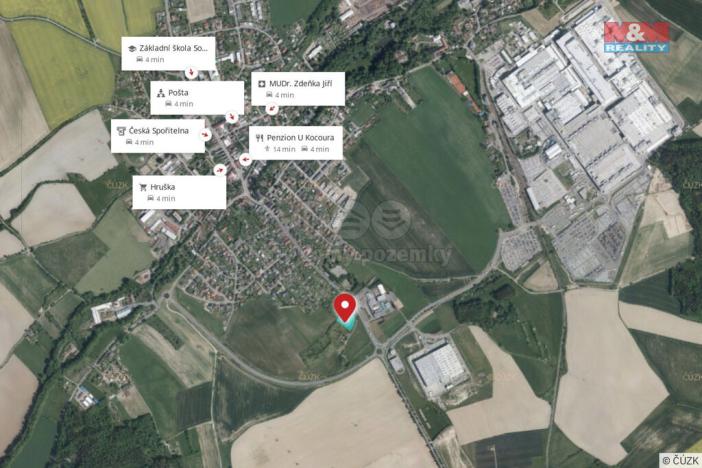 Prodej zahrady, Solnice, 4039 m2